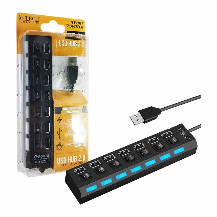 USB Hub 7 Port Stopkontak 7P-01
